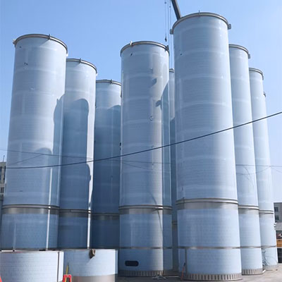 Ang 18 Outdoor Silos Project ng Niasi sa ilalim ng High-Standard Construction