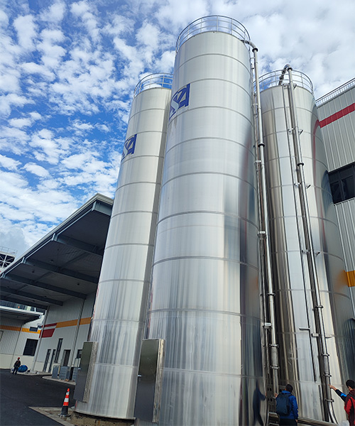 Niasi Outdoor Storage Silo para sa Plastic Raw Material
