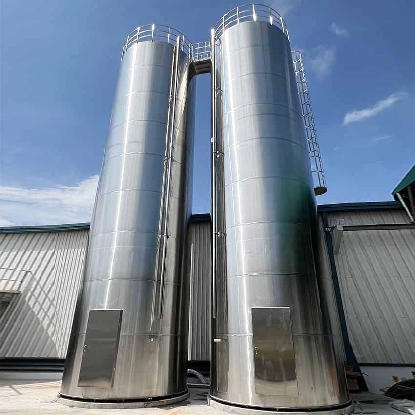 Outdoor storage silo na may intelligent na warehousing system